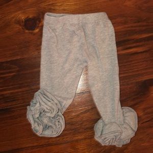 Ruffle Leggings T-shirt Gray Size 12 months